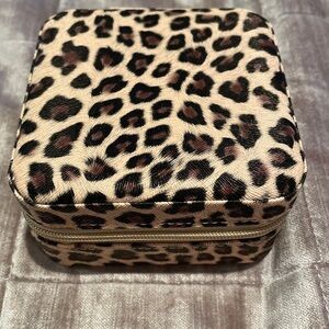 Jewelry Case Animal Print Travel Style NWOTS